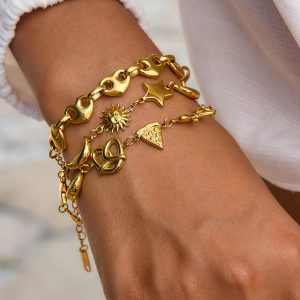 gold plated and solid jewelry