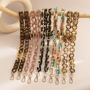 Fashion 120cm Telephone Strap Long Style Acrylic Slant Hanging Crossbody Phone Chain Women Anti-Loss Cellphone Jewelry Accessory